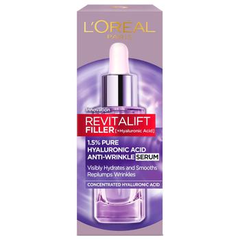 Сыворотка L'Oréal Paris Revitalift Filler для лица с гиалуроновой кислотой 30мл - купить, цены на КОСМОС - фото 3