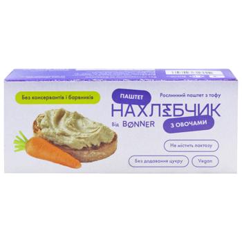 Bonner Nakhlibchyk Pate with Spirulina 100g - buy, prices for COSMOS - photo 1