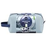 Nivea Men Sensitive Care Aftershave Balm 100ml + Shaving Gel 200ml + Antiperspirant 50ml + Cosmetic Bag Skincare Gift Set