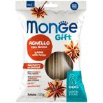 Ласощі для цуценят Monge Gift палички з ягням та анісом 120г