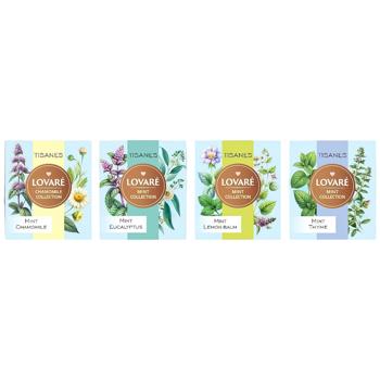 Lovare Assorted Tisanes Mint Collection Herbal Tea 1.5g x 32pcs - buy, prices for - photo 2