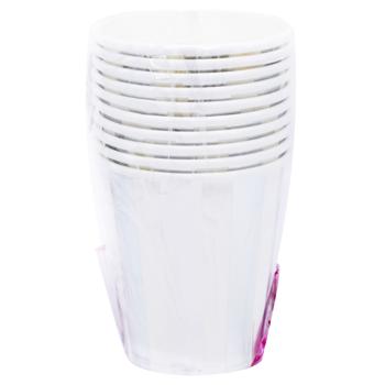 Набор бумажных стаканчиков 10шт - купить, цены на КОСМОС - фото 1