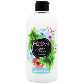 Mon Ami Keratin & Collagen Shampoo 500ml