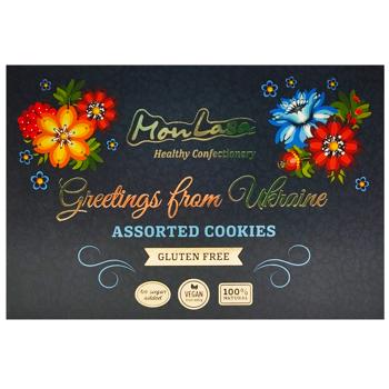 Печиво MonLasa Вітання з України без глютену 240г - купити, ціни на МегаМаркет - фото 2
