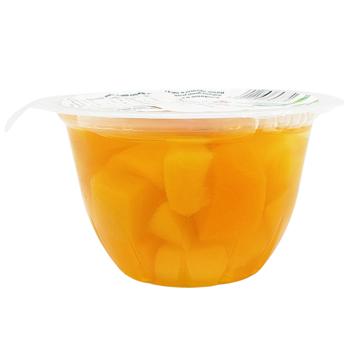 Helcom Peaches in Syrup Cubed 115g - buy, prices for COSMOS - photo 1