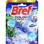 Bref Eucalyptus Color Water Toilet Block 50g