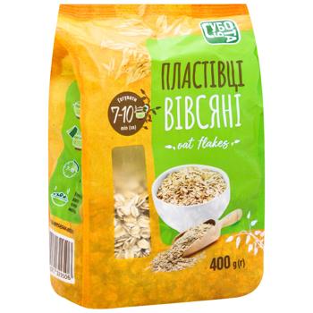 Subbota Oat Flakes 400g - buy, prices for COSMOS - photo 2