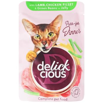 cat food delickcious 85g Lithuania