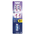 Зубна щітка Oral-B Pro-3DWhite середня 2шт