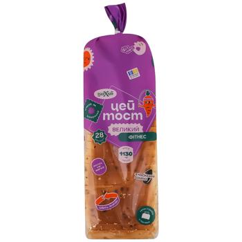 Хліб Цар Хліб Цей Тост Великий Фітнес нарізаний 1,13кг - купити, ціни на Auchan - фото 1