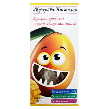 Цукерки Кучерява пастила 60г /яблуко та манго/ - купити, ціни на Grono - фото 1