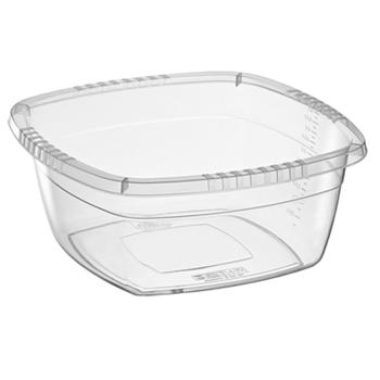 Bursev Rectangular Transparent Plastic Bowl 5l - buy, prices for Tavria V - photo 3