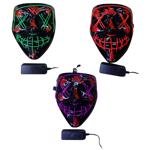 Маска Halloween зі світлом