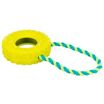 Trixie Tire on Rope Toy for Dogs - buy, prices for MasterZoo - photo 2