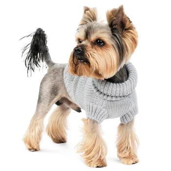 Pet Fashion Sam Sweater for Dogs s.M Gray - buy, prices for - photo 3