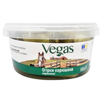 Vegas Marinated Gherkins 350g