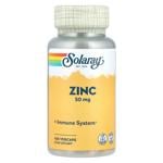 Solgar Zinc Chelate 50mg 100 capsules