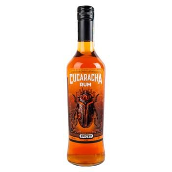 Ромовий напій Cucaracha Spiced Gold 35% 0,5л - купити, ціни на NOVUS - фото 1