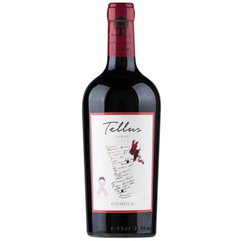 Вино Falesco Tellus Syrah Lazio красное сухое 14% 0,75л - купить, цены на WINETIME - фото 1