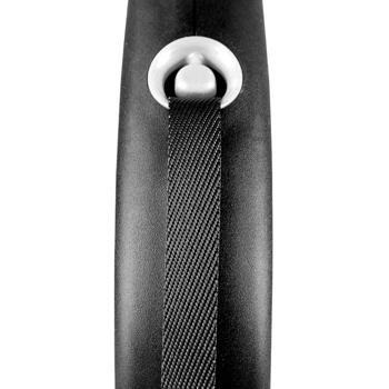 Flexi Black Design Roulette Leash with Tape M Up to 25kg 5m Black - buy, prices for MasterZoo - photo 2