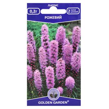 Golden Garden Pink Liatris Flowers Seeds 0.2g - buy, prices for MegaMarket - photo 1