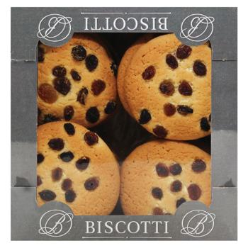 Печенье Biscotti Американское с изюмом 400г - купить, цены на - фото 2
