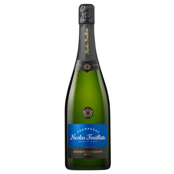 Шампанське Nicolas Feuillatte Reserve Exclusive Brut біле брют 12% 0,75л - купити, ціни на WINETIME - фото 3