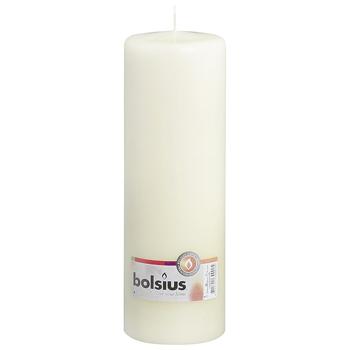 Bolsius Cream Candle 250/78 1pc - buy, prices for Tavria V - photo 1