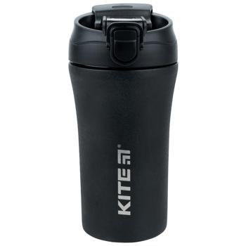 Термокружка з трубочкою 400мл чорна - купить, цены на Auchan - фото 2