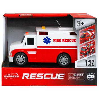Машина Пожарная охрана WY1109A - купить, цены на КОСМОС - фото 1