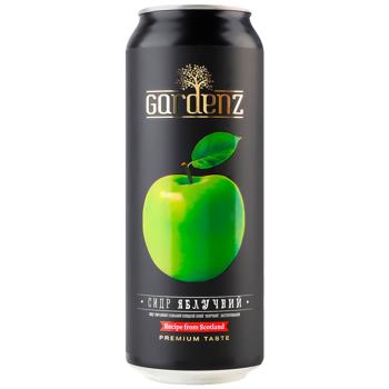 Gardenz Apple White Sweet Cider 5.4% 0.5l - buy, prices for MegaMarket - photo 1