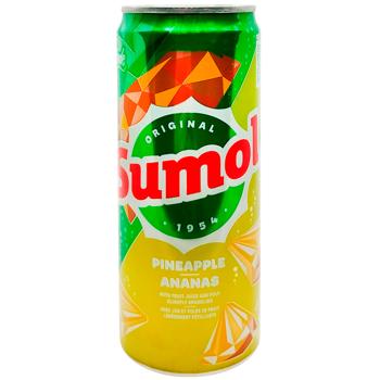 Напій газований Sumol на основі соку Ананас 0,33л - купити, ціни на Восторг - фото 1