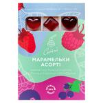 Мармелад Сетно Марамельки асорті вишня-чорниця-нектарин 60г