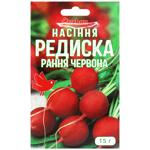 Насіння Auchan Редиска рання червона 15г