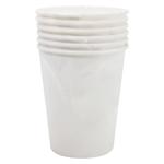 Ecofuture Disposable Paper Cups 250ml 6pcs White