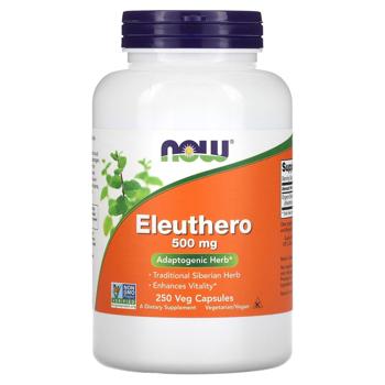 Now Foods Eleuthero 500mg 250 capsules - buy, prices for Biotus - photo 1