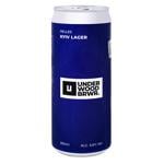 Пиво Underwood Brewery Kyiv Lager светлое нефильтрованное 5% 0,33л