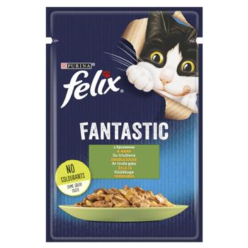 Felix Fantastic Wet Food with Rabbit for Cats 85g - buy, prices for COSMOS - photo 1