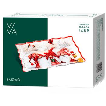 Viva NY Gnomes Plate 30x19.8cm - buy, prices for Auchan - photo 1