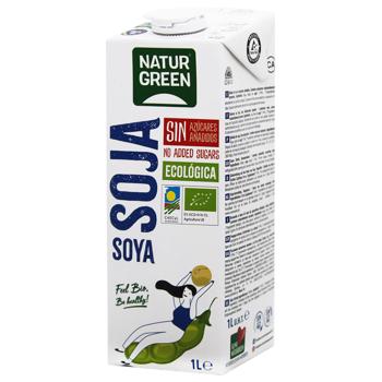 Напиток соевый NaturGreen органический 1л