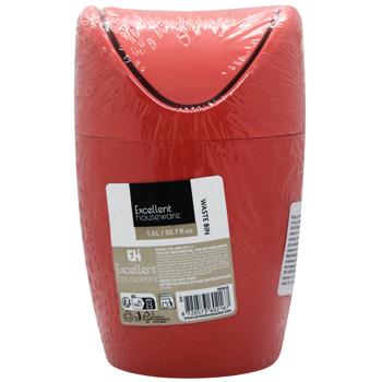 Відро для сміття Excellent Houseware 1,5л в асортименті - купити, ціни на Auchan - фото 5
