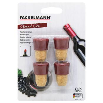 Fackelmann Bottle stopper 4pcs