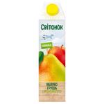 Svitanok Apple-Pear Juice with Pulp 0.95l