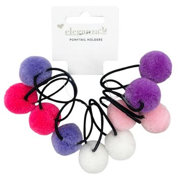 Набір резинок для волосся 10шт 159008120 - купити, ціни на КОСМОС - фото 4