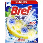 Bref Power Activ Lemon Toilet Block 50g