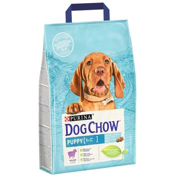 Dog Chow Puppy <1 Dry Food with Lamb for Puppies of All Breeds 2.5kg