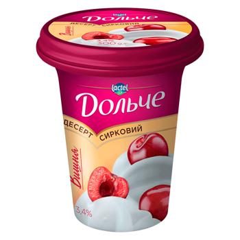 Dolce Cherry Dessert 3.4% 300g - buy, prices for Auchan - photo 1