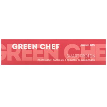 Green Chef Smart Protein Bar with Peanuts and Chocolate 40g - buy, prices for - photo 2