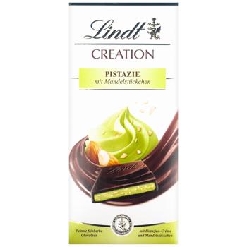 Шоколад чорний Lindt Creation Pistazie 148г - купити, ціни на METRO - фото 1