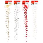 Bona Di Bow with Beaded Pendants Christmas Decoration 40.3cm in Assortment